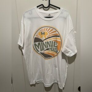 Disney White Cotton T-Shirt